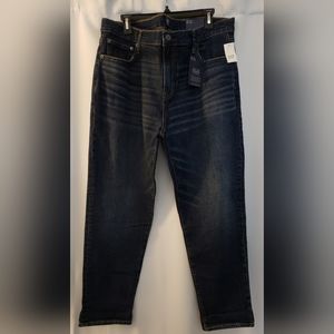 NWT Gap Girlfriend Womens Denim Blue Jeans Size 20 Tapered Leg Stretch